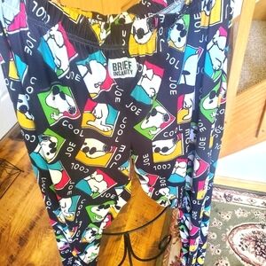 Brief Insanity Snoopy Joe Cool Snoopy Cinched Sz.‎ XXL Pajama Pants